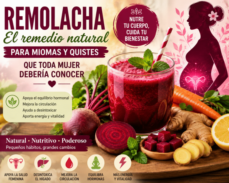 🍷 Remolacha: el alimento que puede apoyar tu salud femenina y tu bienestar