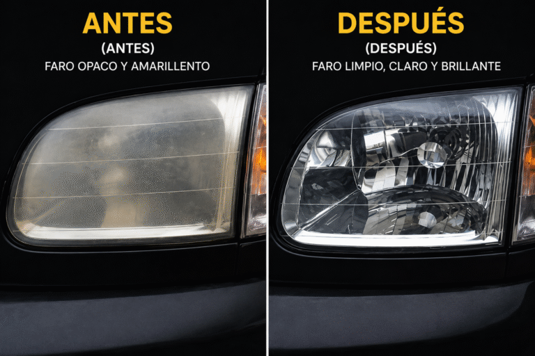  🚗 8 viejos y buenos consejos para limpiar los faros del coche