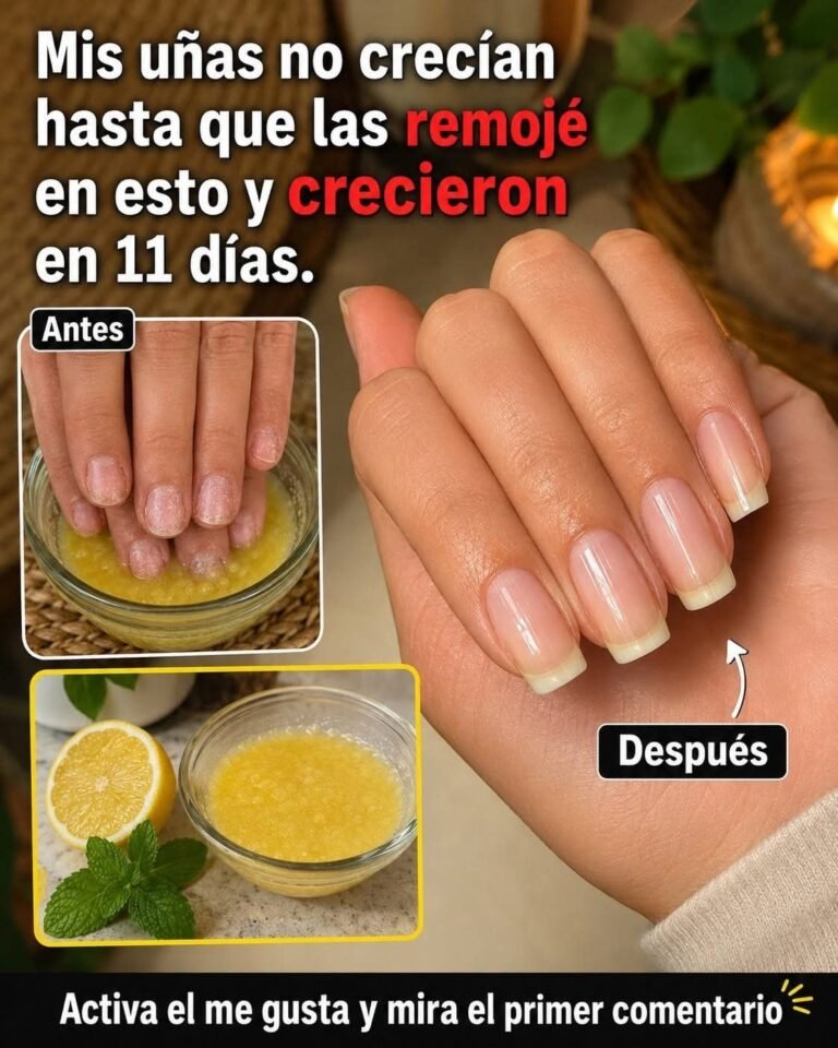 Las personas que se les rompen las uñas a cada rato es porque…Ver mas.