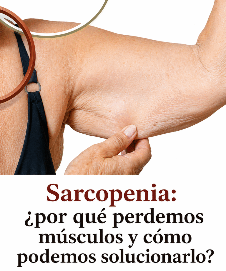 Sarcopenia: Causas de la pérdida muscular y cómo recuperar la fuerza