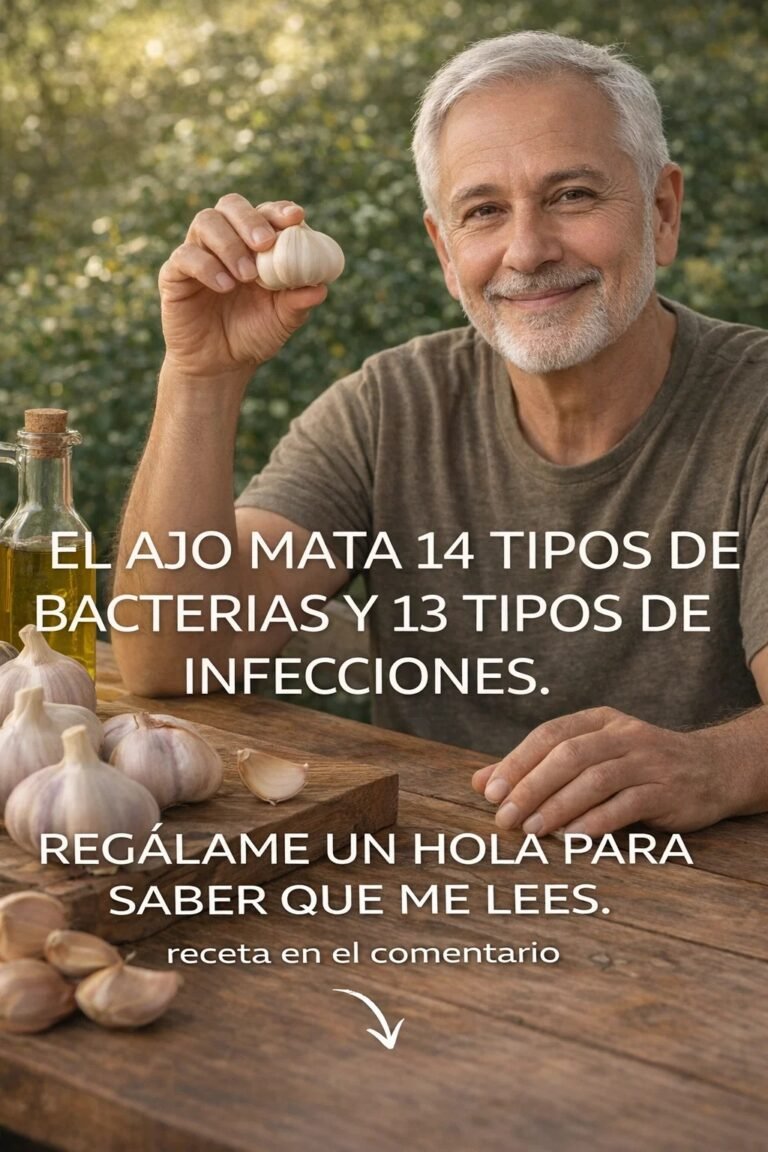 El Ajo: El Antibiotico Natural que Arrasa con las Infecciones.