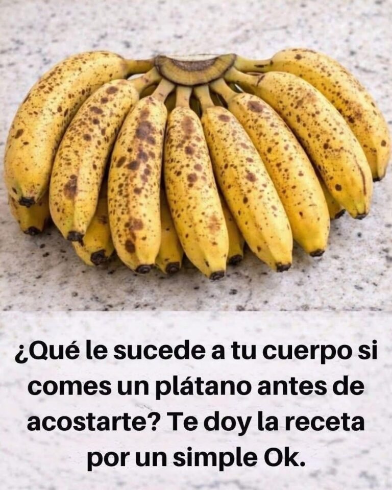 Si comes plátanos por la noche, aumentarás tu.. Ver más