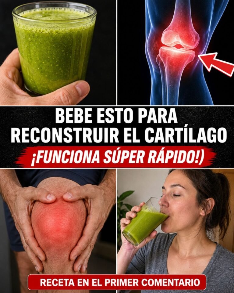 Beban ESTO para reconstruir el cartílago de rodilla (funciona súper rápido)