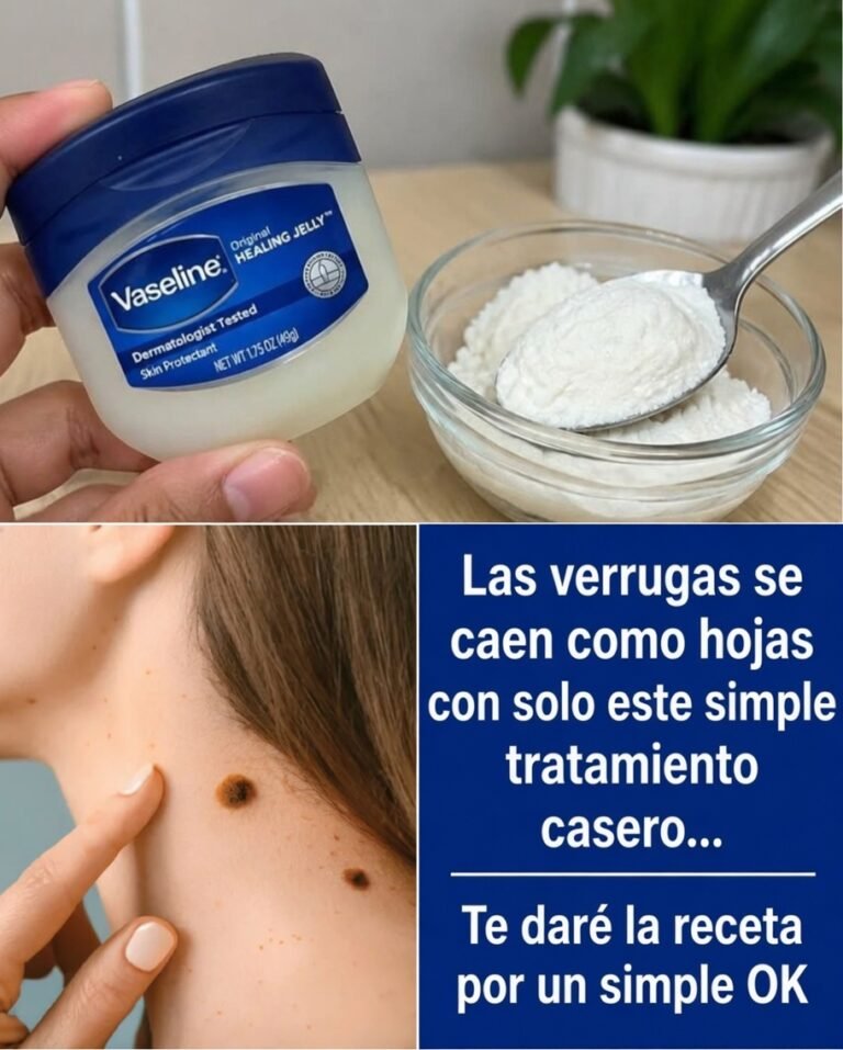 Las verrugas se caen como hojas con este sencillo tratamiento casero…
