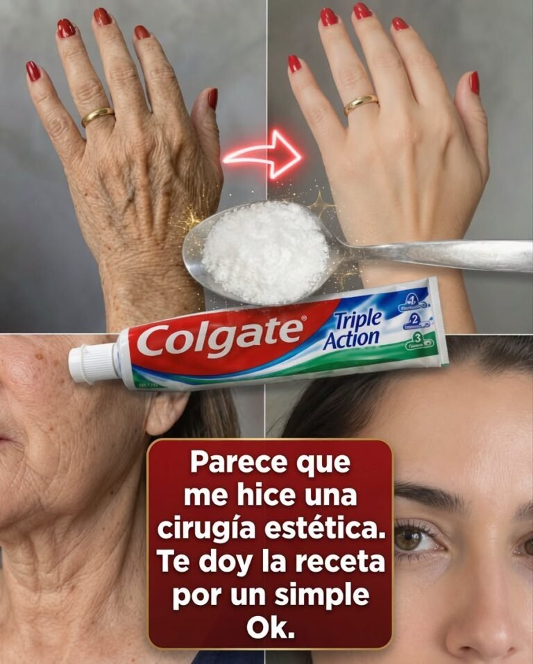El tratamiento casero que revitaliza la piel de manos y brazos y borra manchas. Para seguir recibiendo mis recetas, solo tienes que decir…¡Gracias!