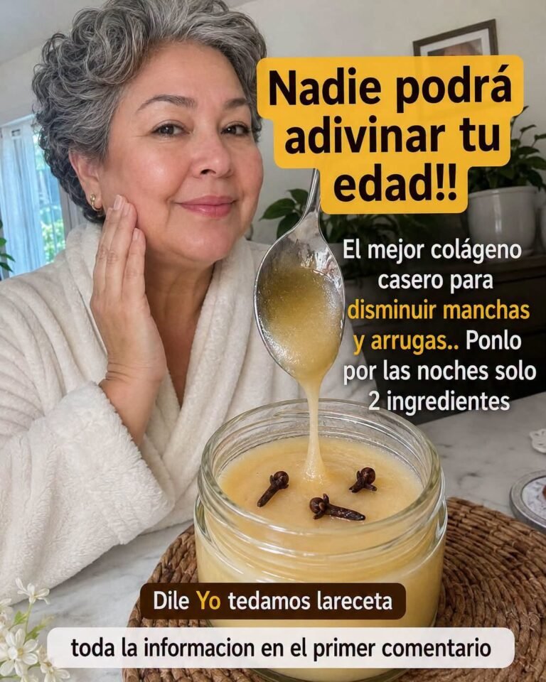 Colágeno casero natural: 2 ingredientes;