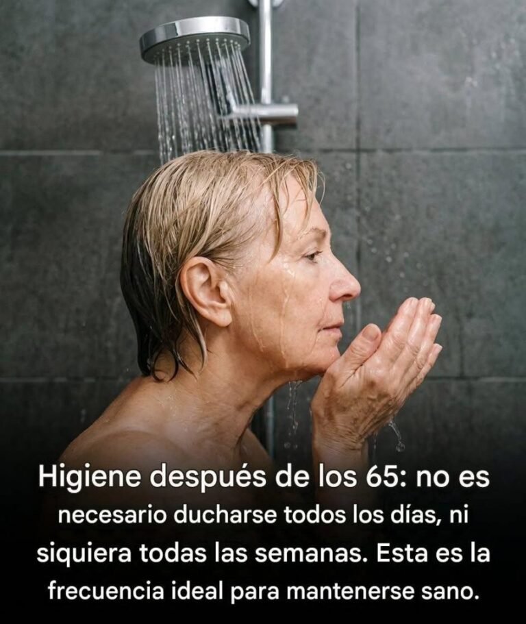 Higiene para personas mayores: ¿y si lavarse con menos frecuencia fuera mejor para la salud? La frecuencia ideal que sorprende a todos.