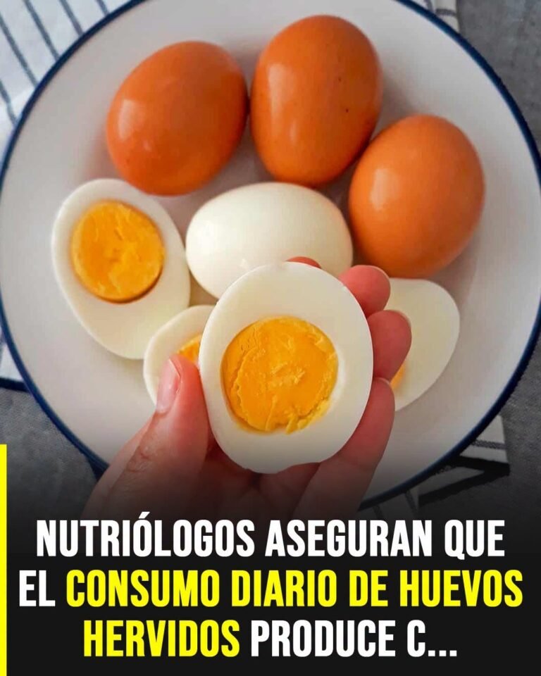 Nutriólogos aseguran que el consumo de huevos hervidos produce… Ver más
