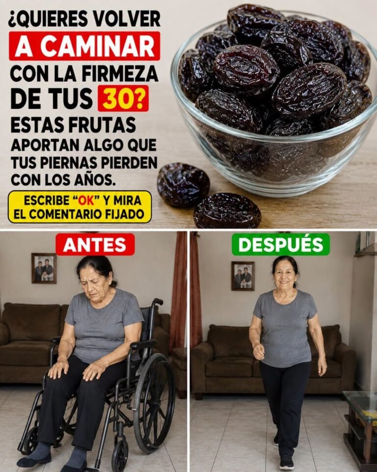 Estas frutas aportan, algo que las piernas pierden con los años: 👀👇