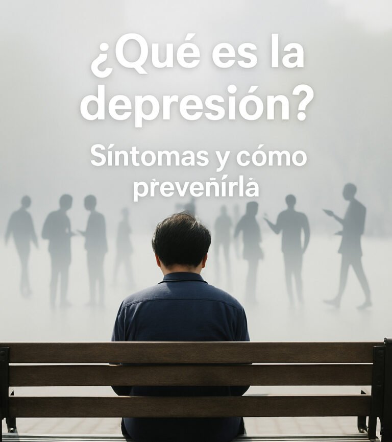 Qué es la depresión? Síntomas y cómo prevenirla