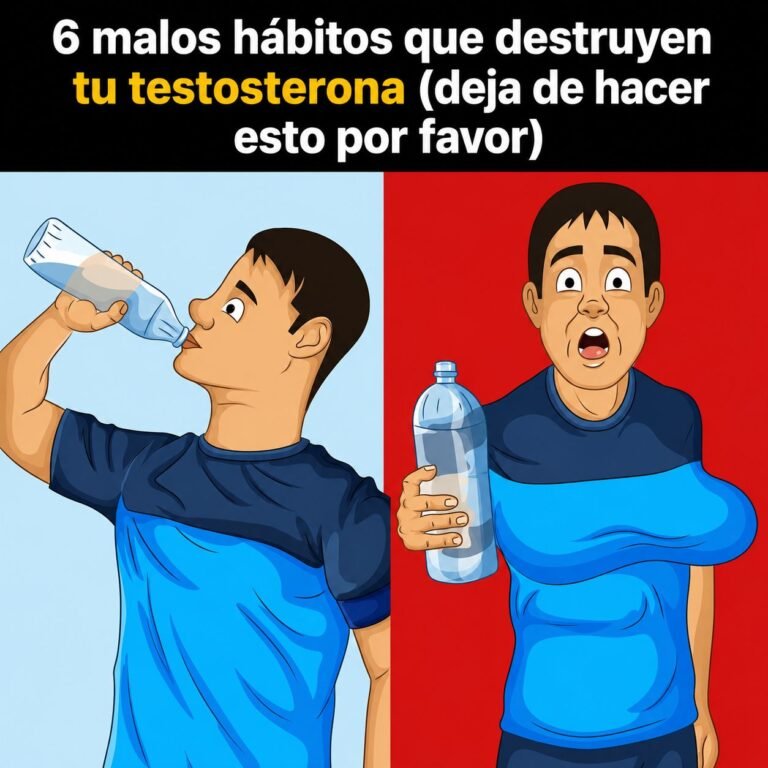 6 malos hábitos que destruyen tu testosterona (por favor, deja de hacer esto)
