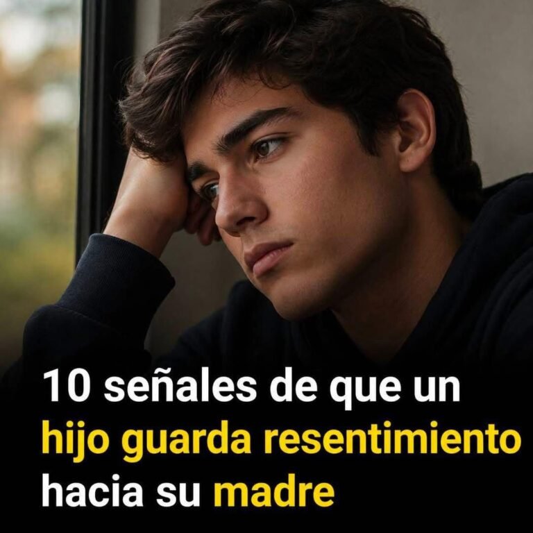 10 señales de resentimiento de un hijo hacia su madre