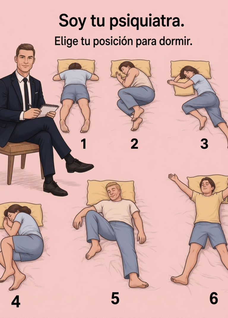 Qué revela tu postura al dormir sobre tu personalidad: 6 posiciones analizadas