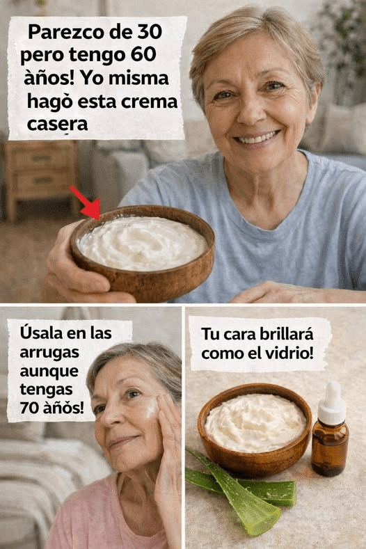 ¿Cómo Preparar Esta Crema Casera Para Mantener Tu Piel Radiante Después de los 60?